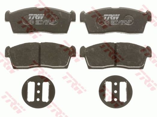 Brake Pad Set, disc brake COTEC GDB3411 - image 2