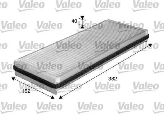 Filter, cabin air VALEO ESSENTIAL 715562