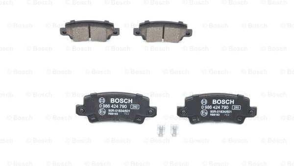 Brake Pad Set, disc brake 0986424790