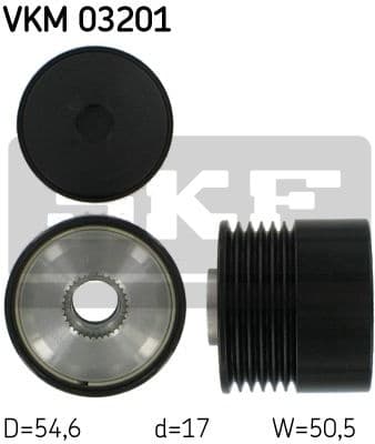 Alternator Freewheel Clutch VKM 03201