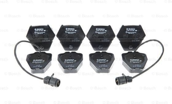 Brake Pad Set, disc brake 0986424689