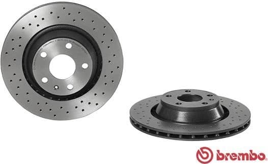Brake Disc XTRA LINE - Xtra 09.9768.1X