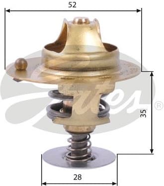Thermostat, coolant TH14178G1