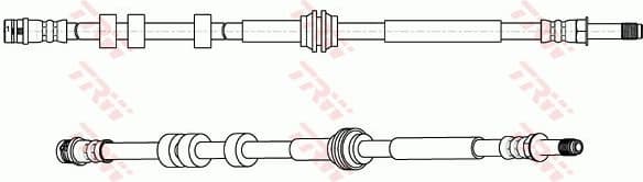 Brake Hose PHB661 - image 2