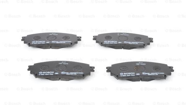 Brake Pad Set, disc brake 0986494793 - image 6