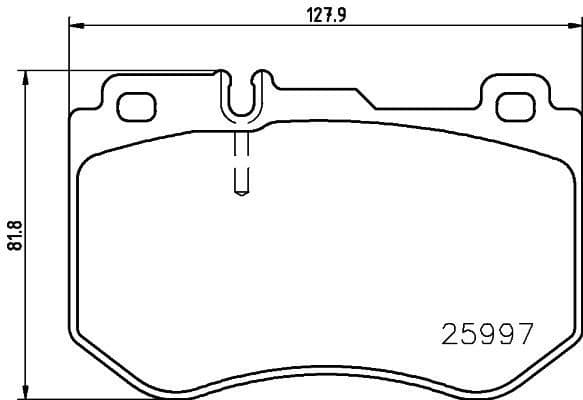 Brake Pad Set, disc brake PRIME LINE P50123