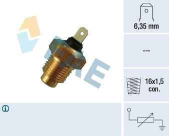 Sensor, coolant temperature 31140