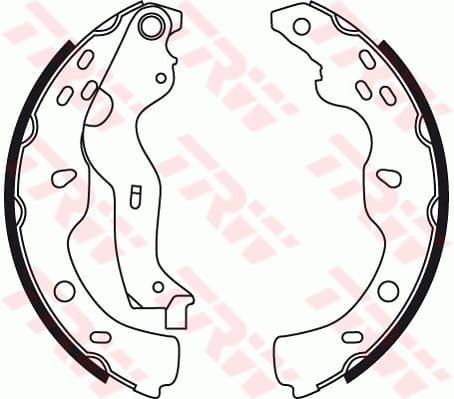 Brake Shoe Set GS8743