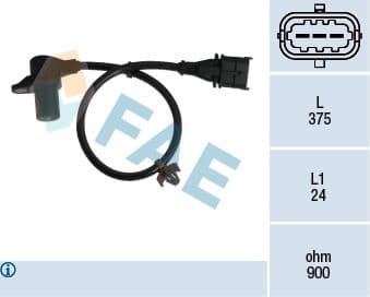 Sensor, crankshaft pulse 79303