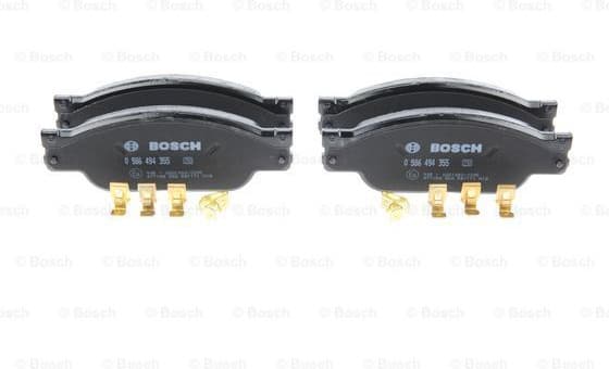 Brake Pad Set, disc brake 0986494355 - image 2