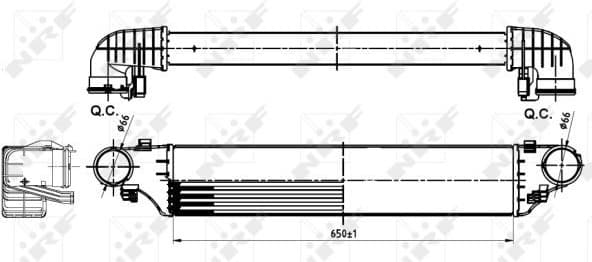 Charge Air Cooler 30164A