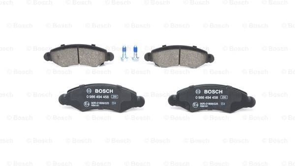 Brake Pad Set, disc brake 0986494458 - image 3