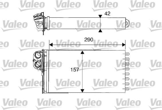 Heat Exchanger, interior heating 812212