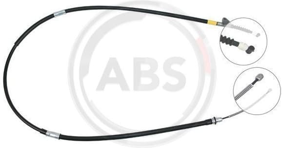 Cable Pull, parking brake K15957