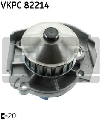 Water Pump, engine cooling VKPC 82214