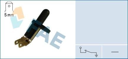 Switch, door contact 67210