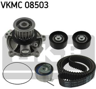 Timing belt kit with water pump VKMC 08503 - image 2