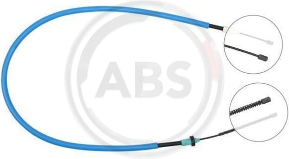 Cable Pull, parking brake K19198