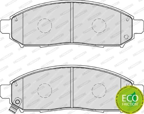 Brake pads front, Top Quality FDB1997 - image 4