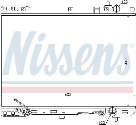 Radiator, engine cooling 66671 - image 2
