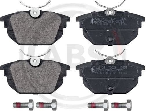 Brake Pad Set, disc brake 37123