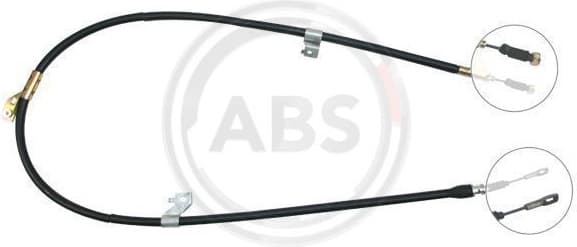 Cable Pull, parking brake K15098