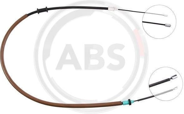Cable Pull, parking brake K15638