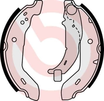 Brake Shoe Set ESSENTIAL LINE S50503