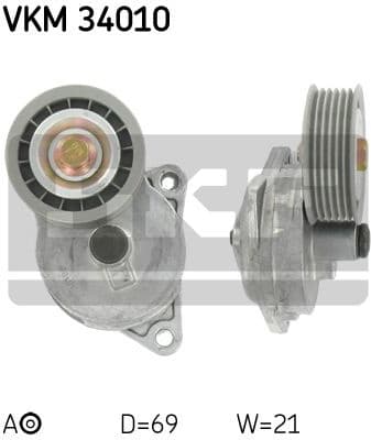 Tensioner belt VKM34010 - image 2