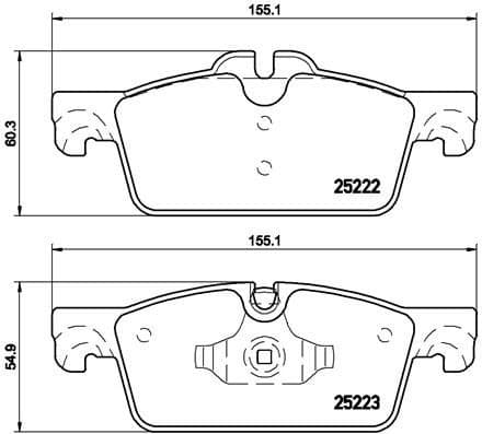 Brake Pad Set, disc brake PRIME LINE P61112