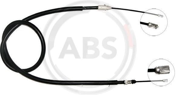 Cable Pull, parking brake K19858