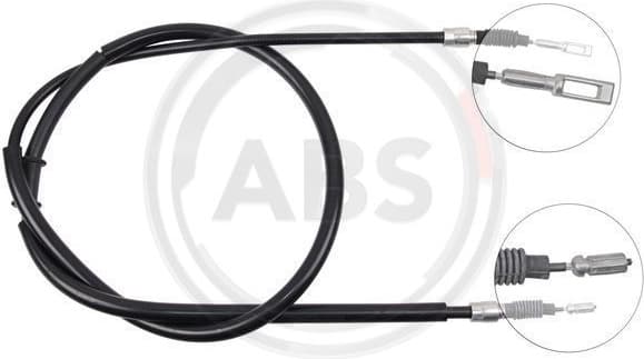 Cable Pull, parking brake K10036