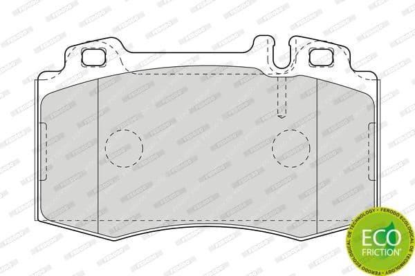 Brake pads front, Top Quality FDB1426 - image 2