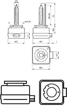 Bulb Xenon X-tremeVision gen2 42403XV2C1 - image 3