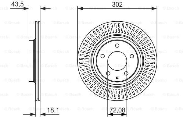 Brake Disc 0986479796 - image 2