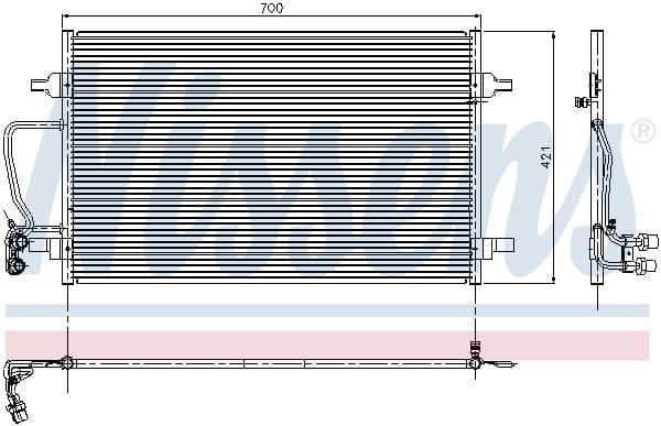 Condenser, air conditioning 94345