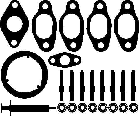Turbocharger mounting kit 722.050