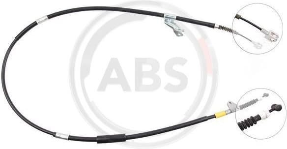 Cable Pull, parking brake K18878