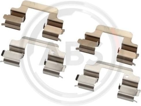 Accessory Kit, disc brake pad 1806Q