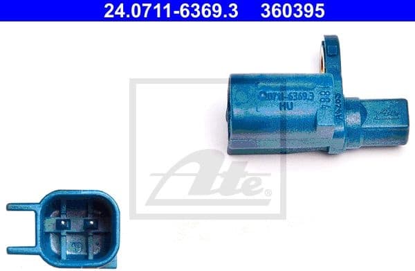 Sensor, wheel speed 24.0711-6369.3