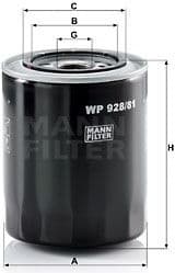 Oil Filter WP928/81