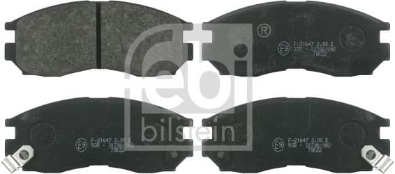 Brake Pad Set, disc brake 16327