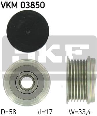 Alternator Freewheel Clutch VKM 03850