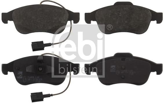 Brake Pad Set, disc brake 16828