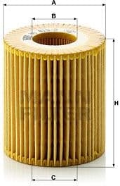Oil Filter HU815/2X