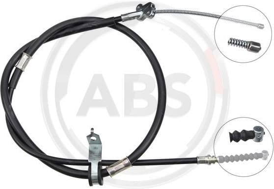 Cable Pull, parking brake K16168