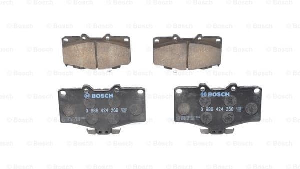 Brake Pad Set, disc brake 0986424268