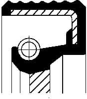 Sear gear box input shaft 010 19289B - image 2