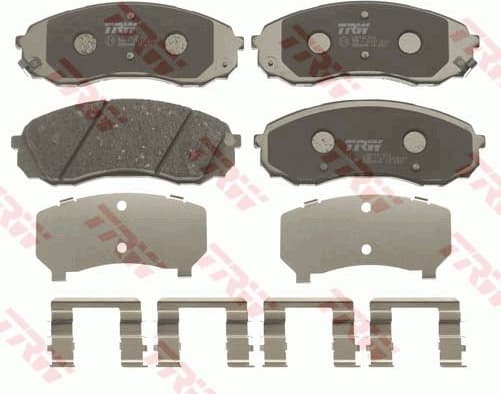 Brake Pad Set, disc brake COTEC GDB3448 - image 2