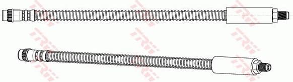 Brake Hose PHB449 - image 2